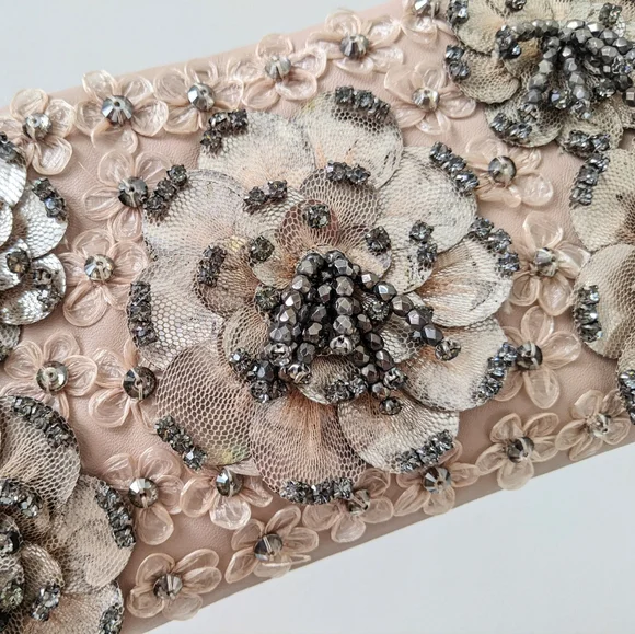 Valentino Garavani Floral Embellished Clutch